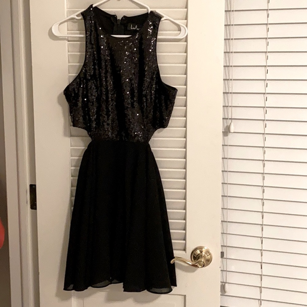 Lulus Sparky Sequin Dress